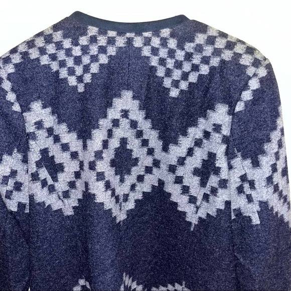 Pendleton Aztec Western Print 100% Virgin Wool Coat Size XLarge - Picture 5 of 12